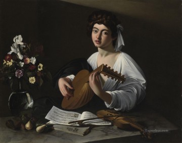  Caravaggio Painting - Lute Player Caravaggio